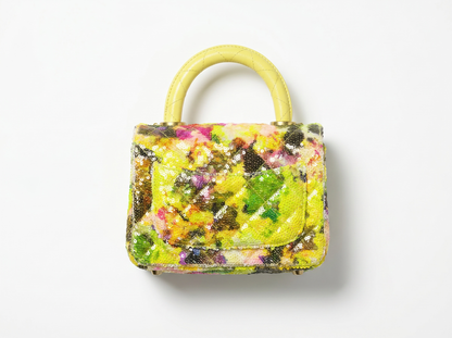 🌼 Chanel Garden Bloom Mini Top Handle Bag 🌼