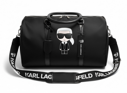 KARL LAGERFELD Travel Duffle Bag 🖤 | Icon Edition