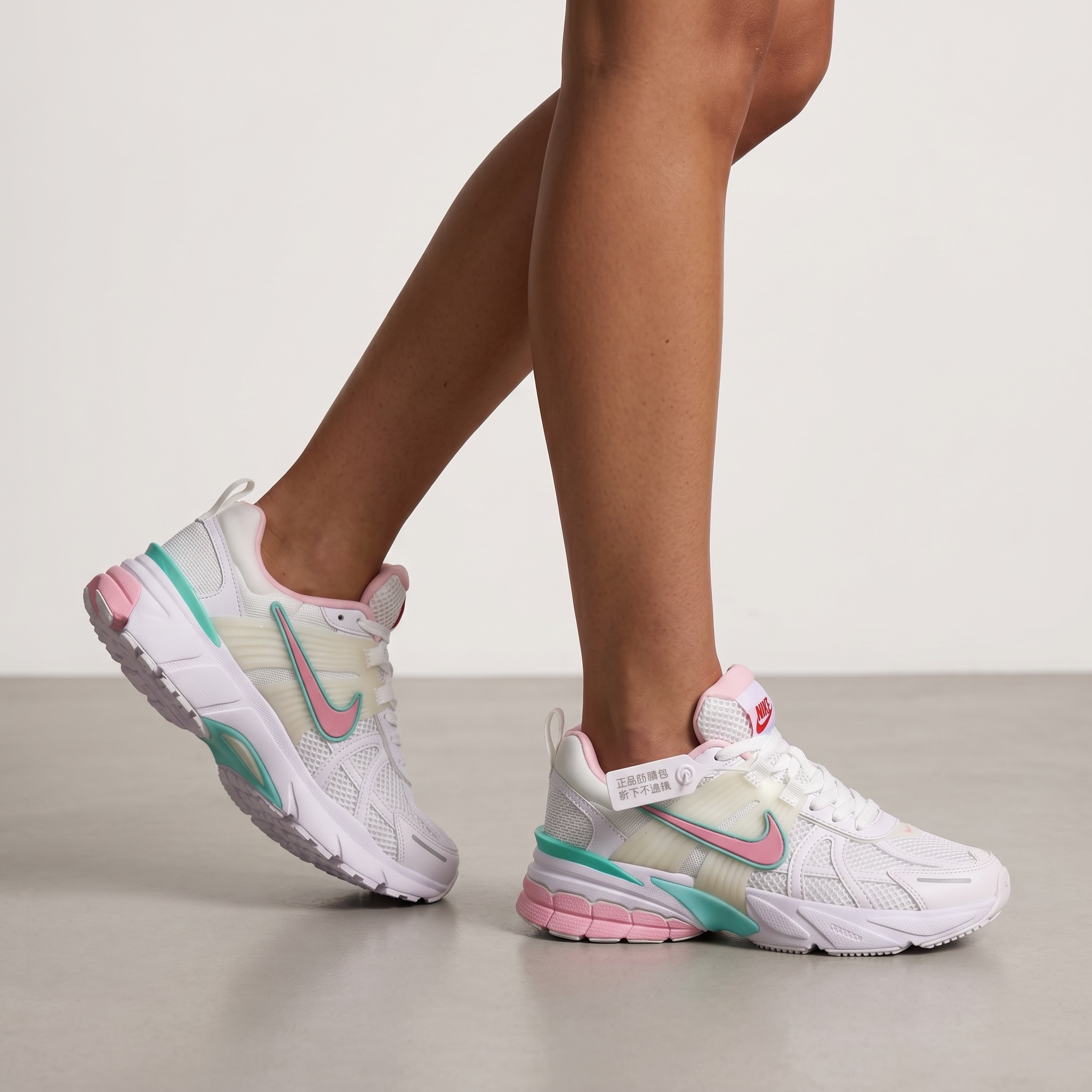 Nike V5 RNR White Pink Mint 🌸🤍🍃