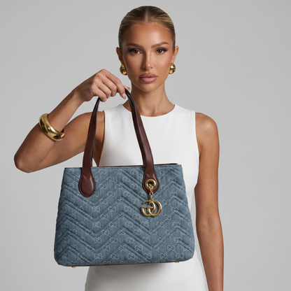 Gucci GG Marmont Light Denim Tote Bag 💙✨