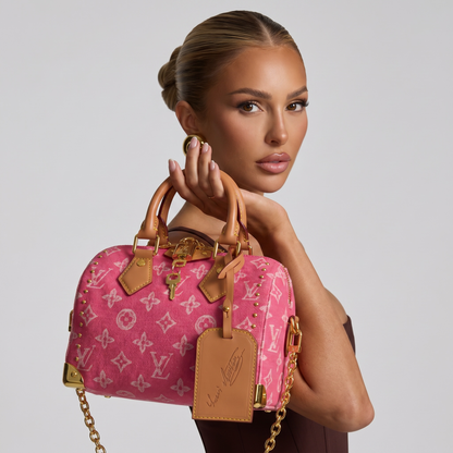 💖 Louis Vuitton Alma Pink Monogram Limited Edition Handbag ✨