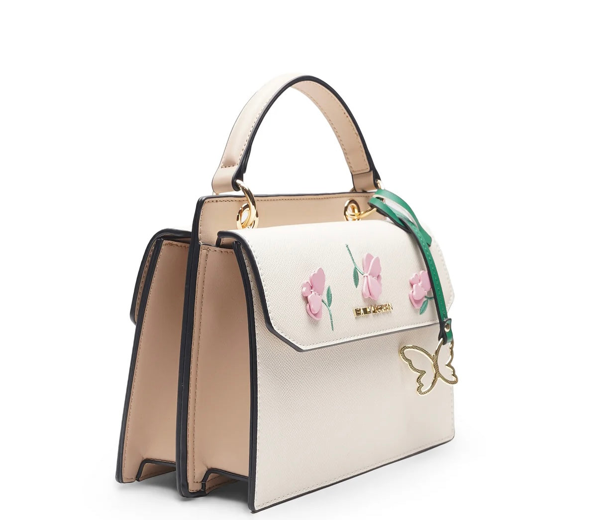 Emily Loran Floral Top Handle Crossbody Bag 🌸👜✨