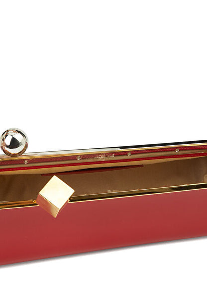 Jacquemus Rouge Patent Clutch Bag ❤️✨