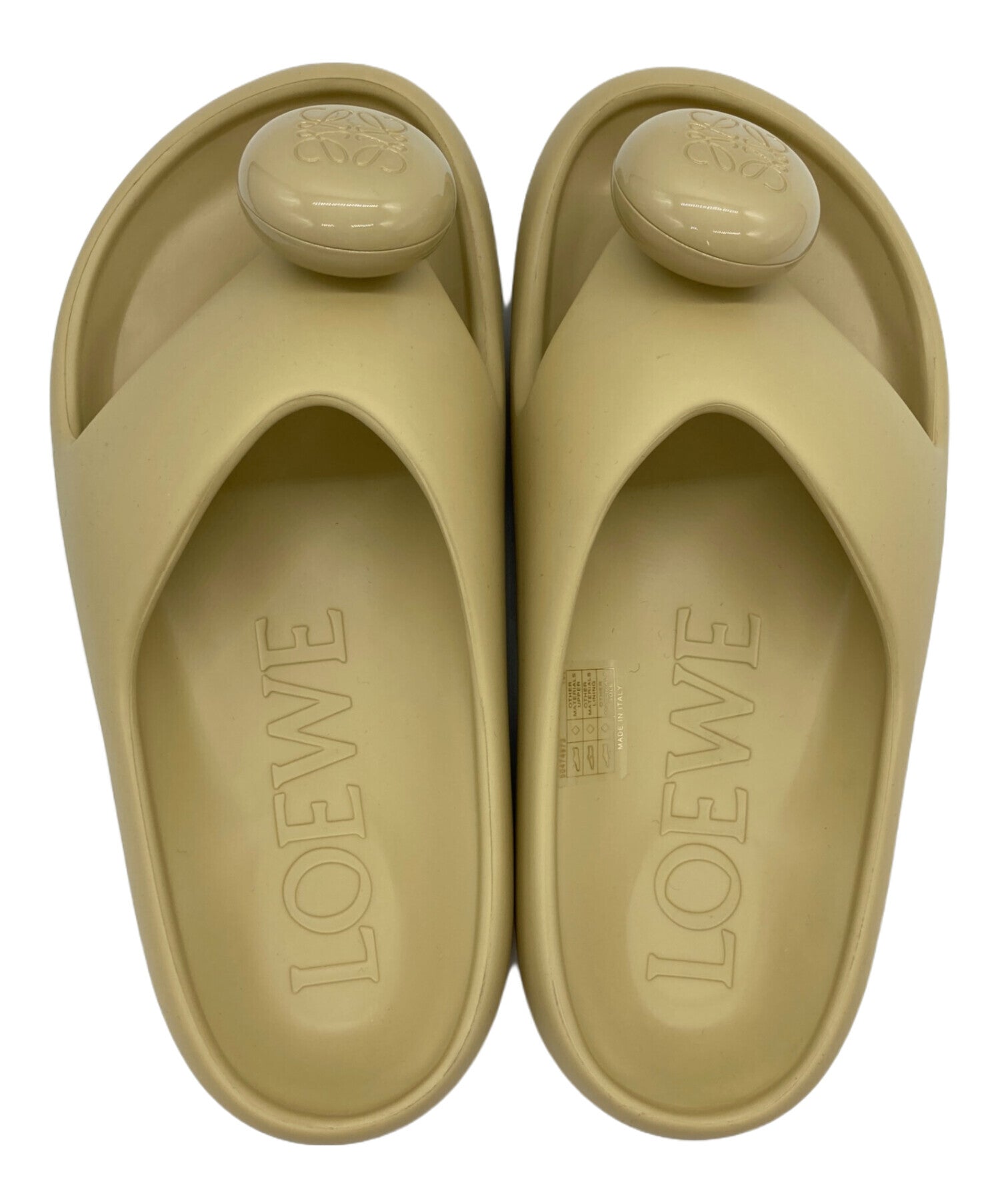 Loewe Anagram Rubber Slide Sandals 💛✨