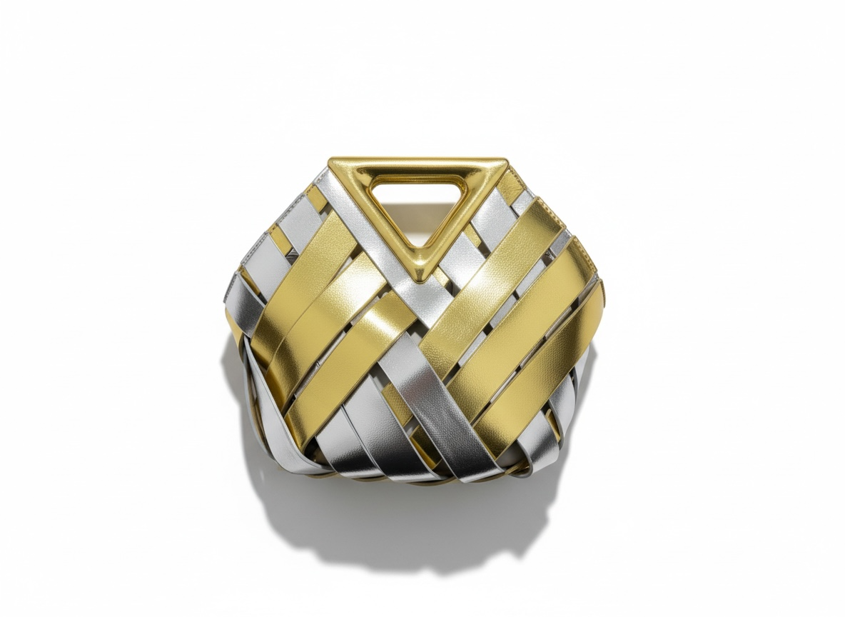 BOTTEGA VENETA Metallic Knot Clutch ✨💛 | Iconic Luxury Statement