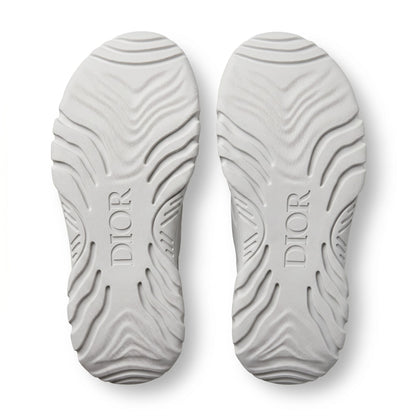 Dior Oblique Grey Slide Sandals