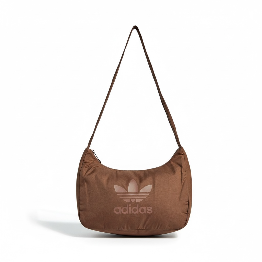 🤎 Adidas  Shoulder Bag — Cocoa Edition 🤎