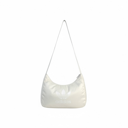 🤍 Adidas  Shoulder Bag — White Frost Edition 🤍
