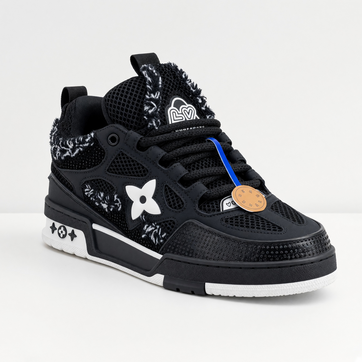 Louis Vuitton Trainer – Black Signature Sneaker