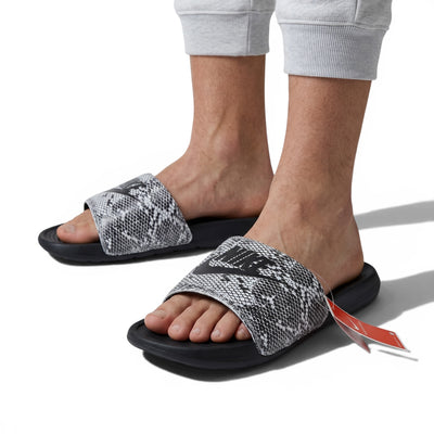 🐍🖤 Nike Slides – Snake Print Monogram Edition 🔥✨