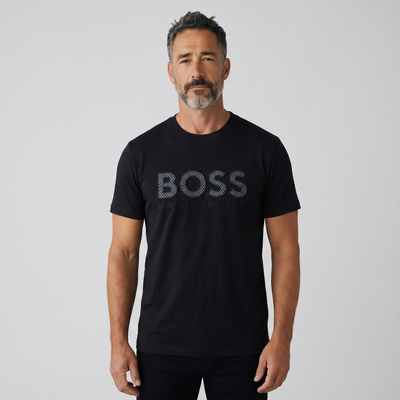 HUGO BOSS Black Logo T-Shirt 🖤🔥 Bold Statement Edition