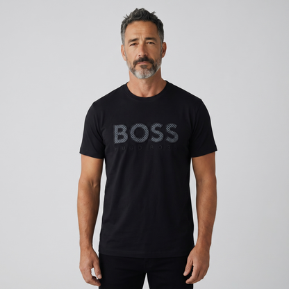 HUGO BOSS Black Logo T-Shirt 🖤🔥 Bold Statement Edition
