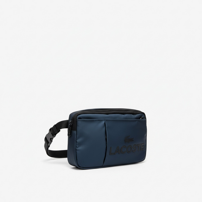 💙 Lacoste Navy Blue Urban Crossbody Pouch – Premium Sporty Chic Design