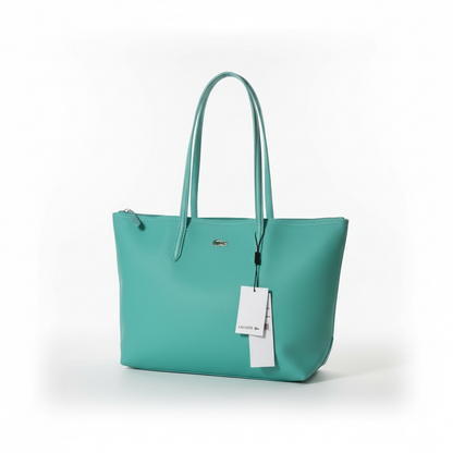💚 Lacoste Large Classic Tote — Mint Green Edition 💚