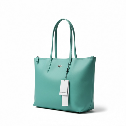 💚 Lacoste Large Classic Tote — Mint Green Edition 💚