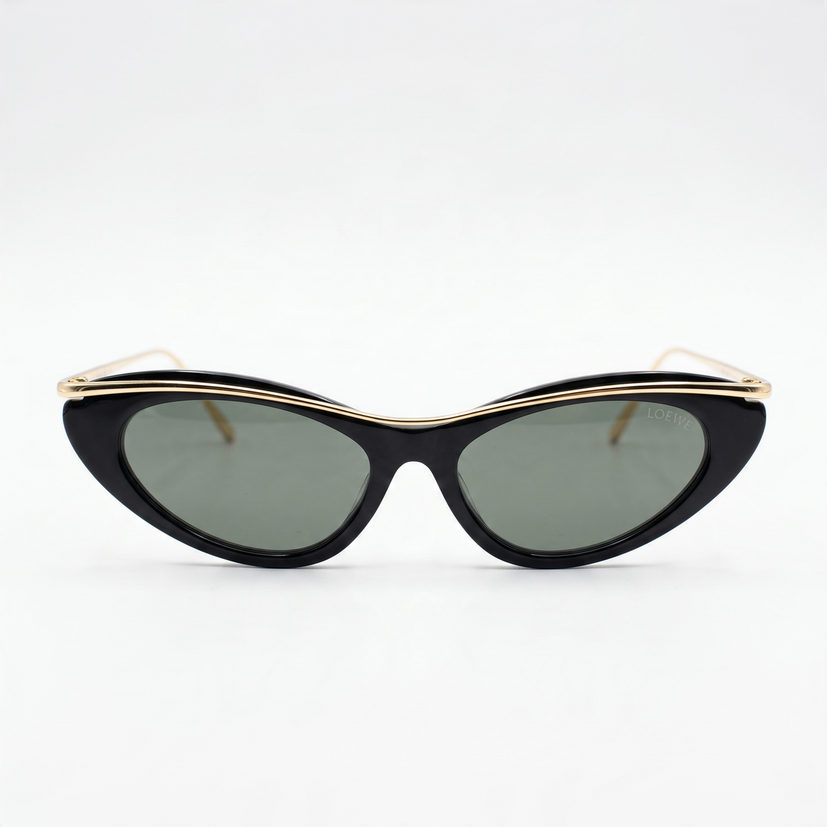 Loewe Cat-Eye Sunglasses – Black Gold
