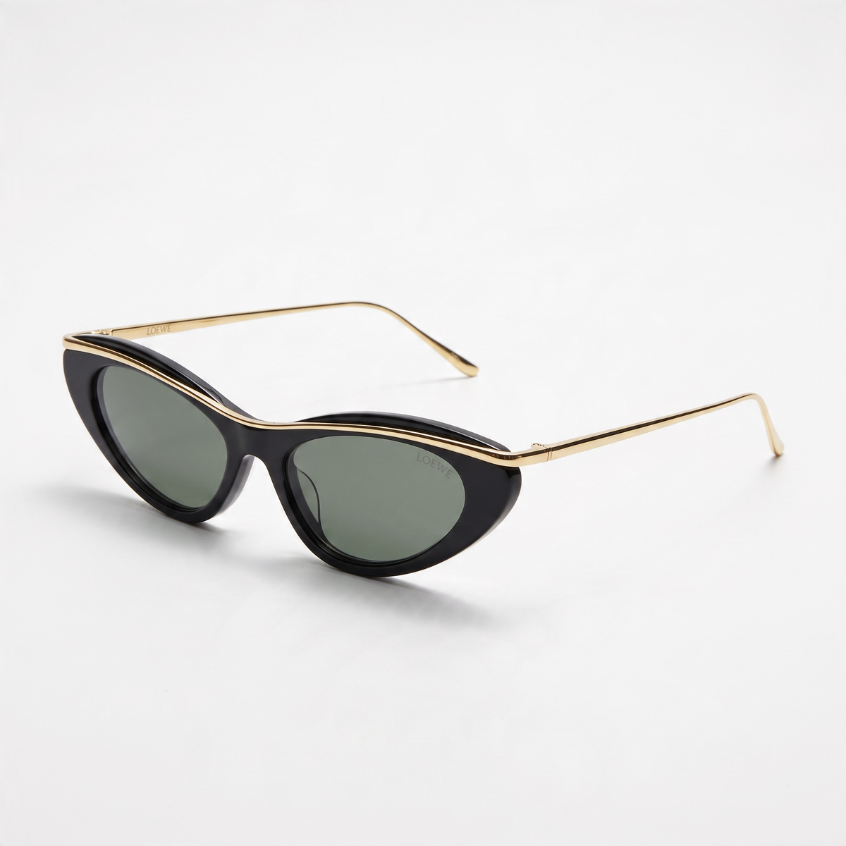 Loewe Cat-Eye Sunglasses – Black Gold