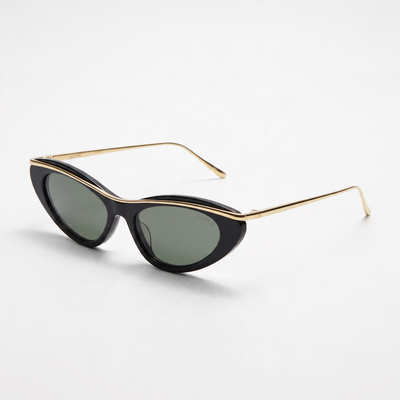 Loewe Cat-Eye Sunglasses – Black Gold