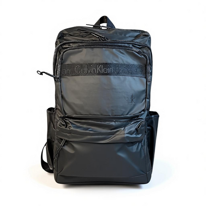 Calvin Klein Jeans Black Backpack 🖤 | Sleek Nylon Everyday Bag with Modern Minimalist Design