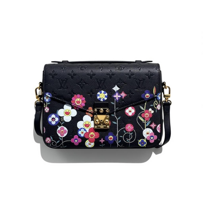 Louis Vuitton Black Floral Crossbody 🌸✨ | Limited Edition Art Series 🎨