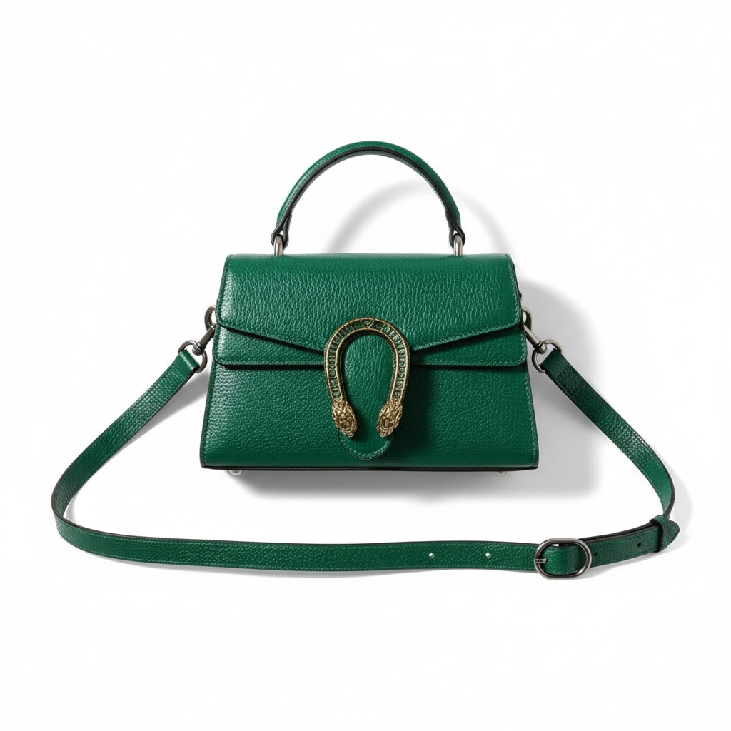 Gucci Dionysus Green Mini Bag 💚🐅 – Bold Color, Timeless Power