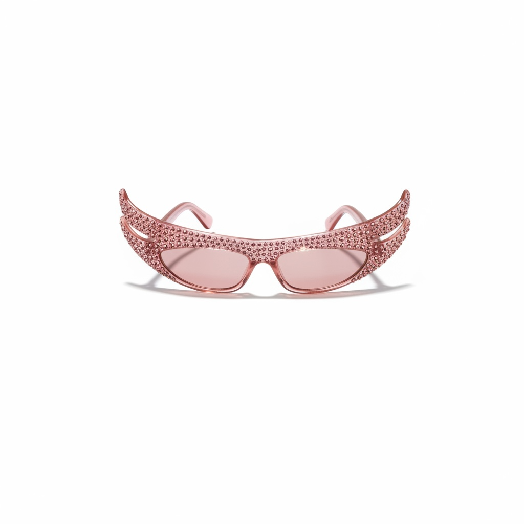 💎 Gucci Crystal Cat-Eye Sunglasses – Avant-Garde Luxury Eyewear ✨😎 | Women’s Designer Statement Shades