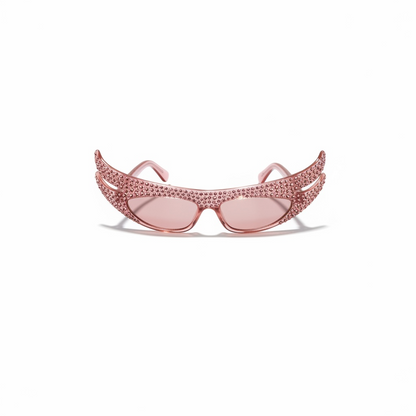 💎 Gucci Crystal Cat-Eye Sunglasses – Avant-Garde Luxury Eyewear ✨😎 | Women’s Designer Statement Shades