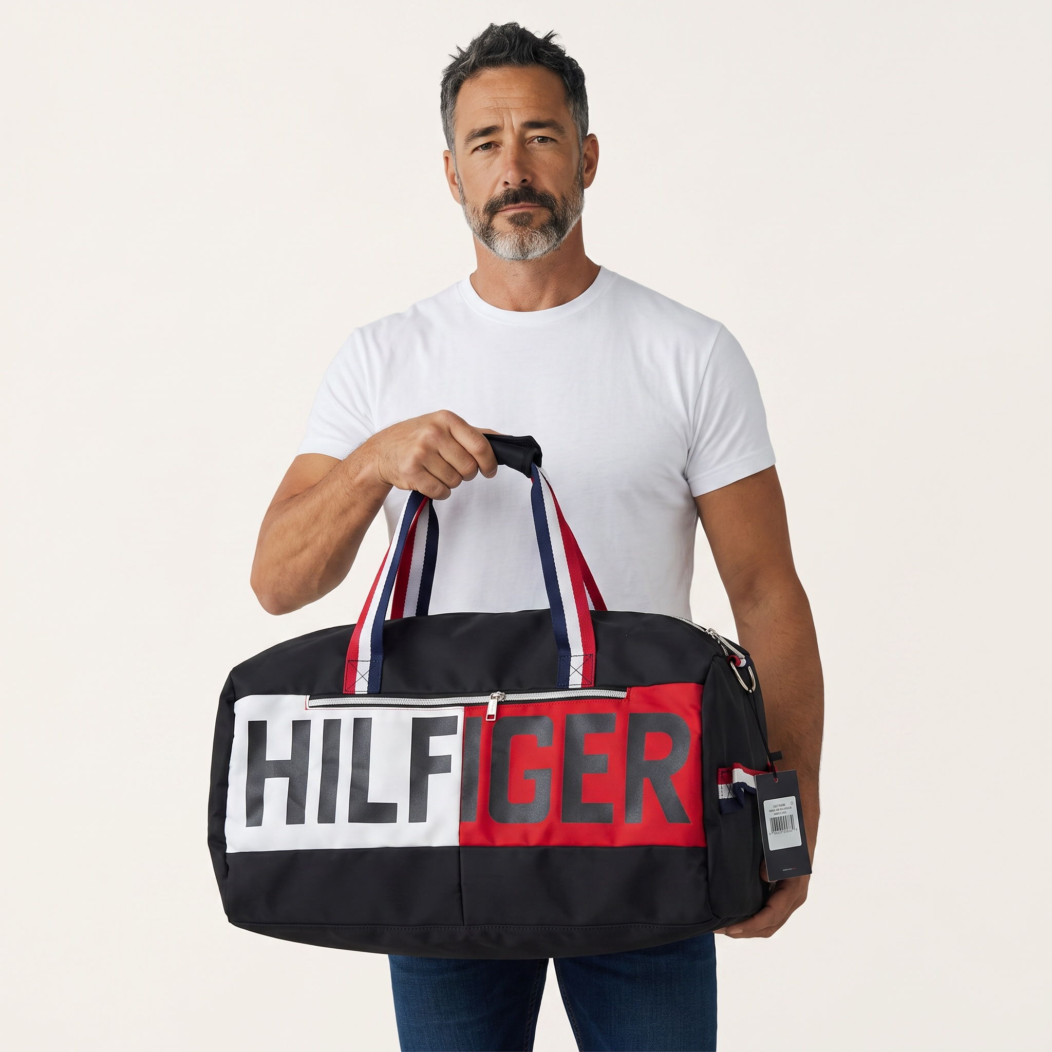 🇺🇸 Tommy Hilfiger Duffel Bag – Classic Sport Edition 🇺🇸