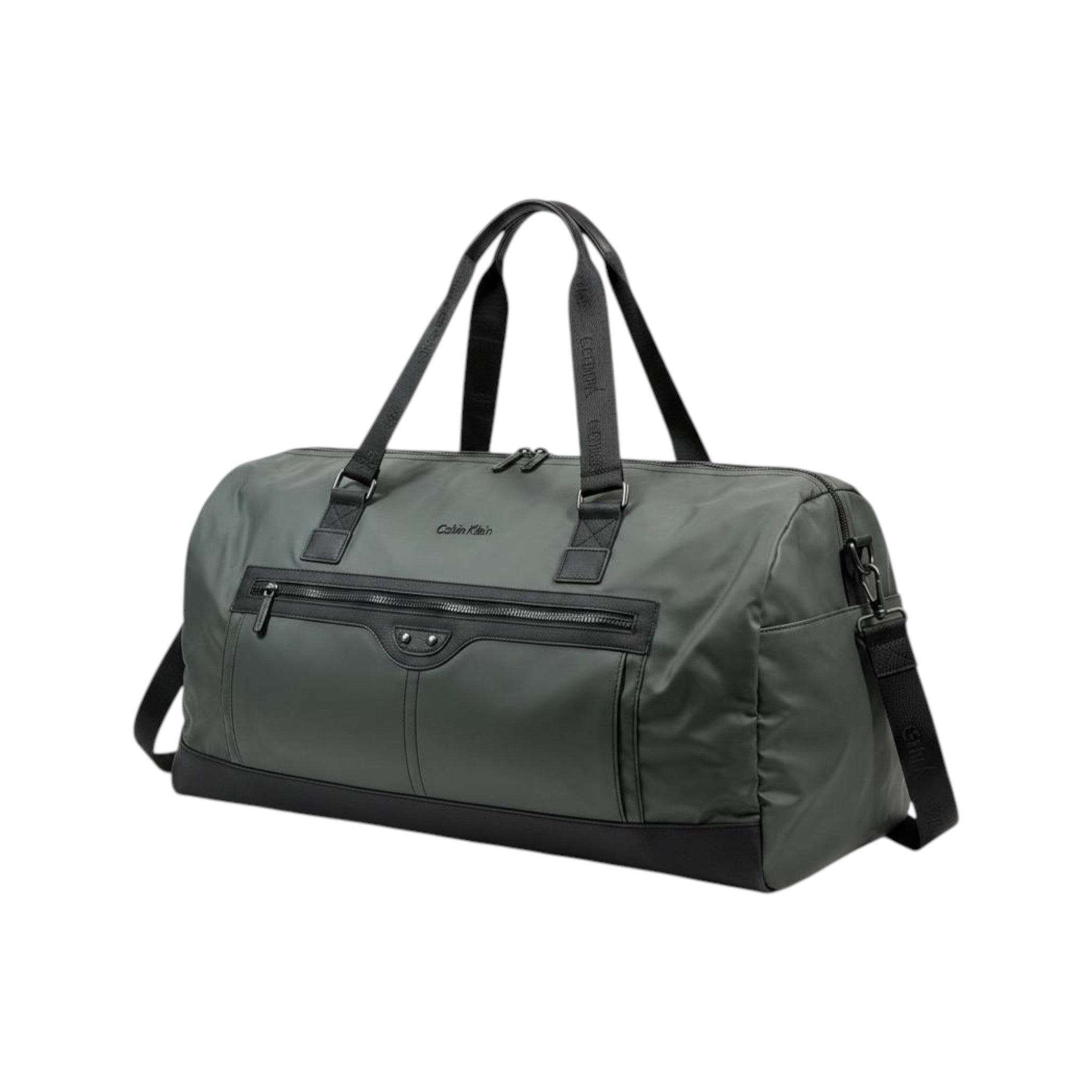 Calvin Klein Premium Weekender Duffel Bag – Olive Edition 🧳✨