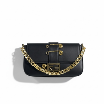 Fendace Black & Gold Baguette 🖤✨ (Fendi x Versace Limited Edition)