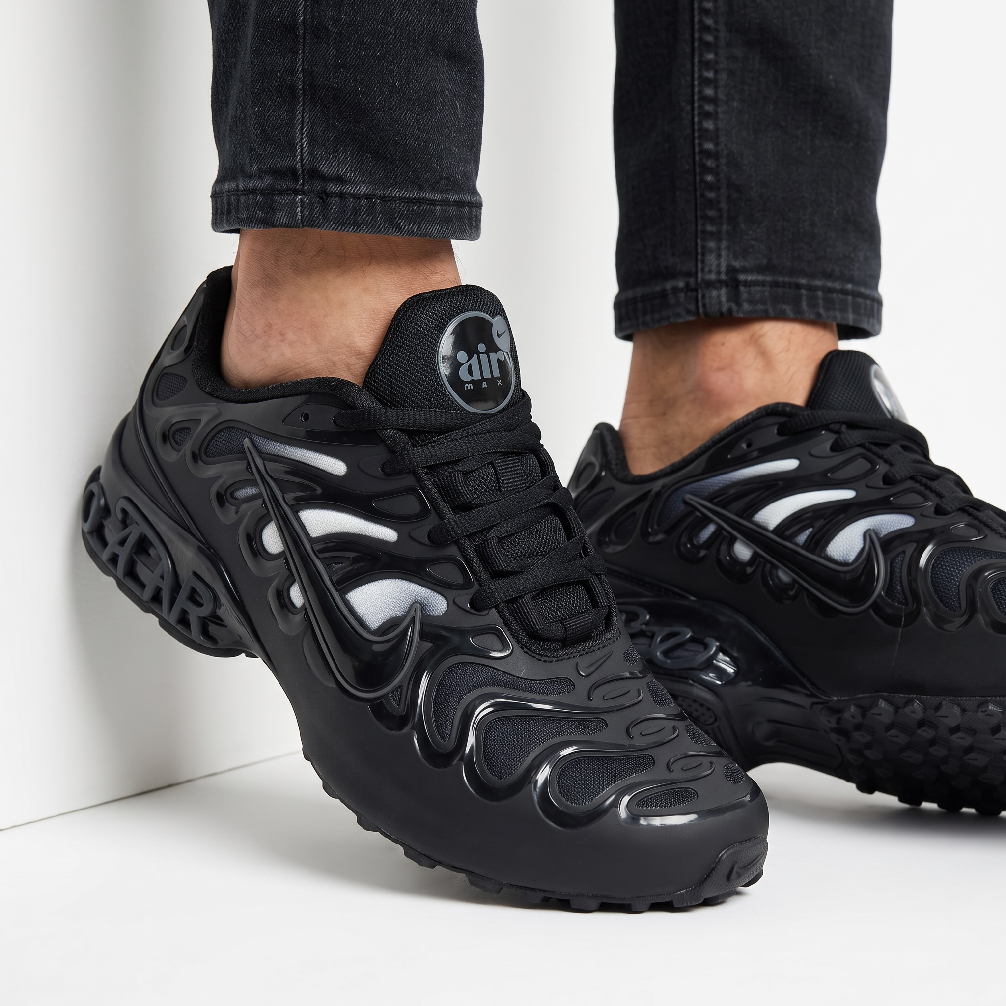 Nike Air Runner – Black Chunky Sneaker 👟⚫️