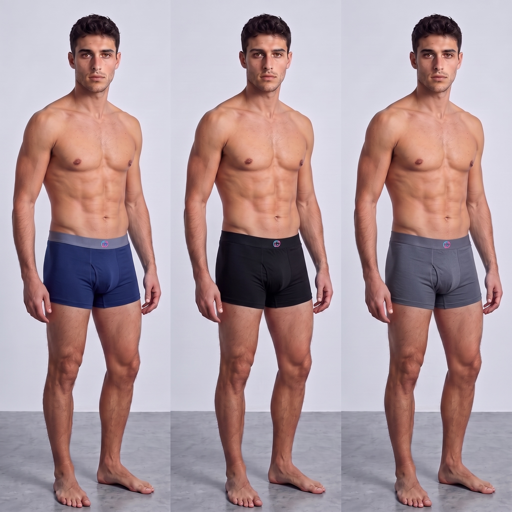 Gucci Inspired Gradient Men's Boxer Set – 3 Luxury Pieces