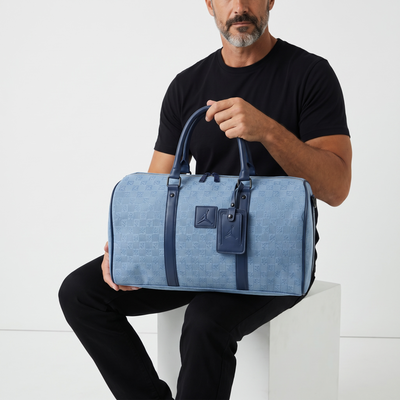 Jordan Luxe Weekender Duffle Bag 🧳💙 Sky Blue Edition