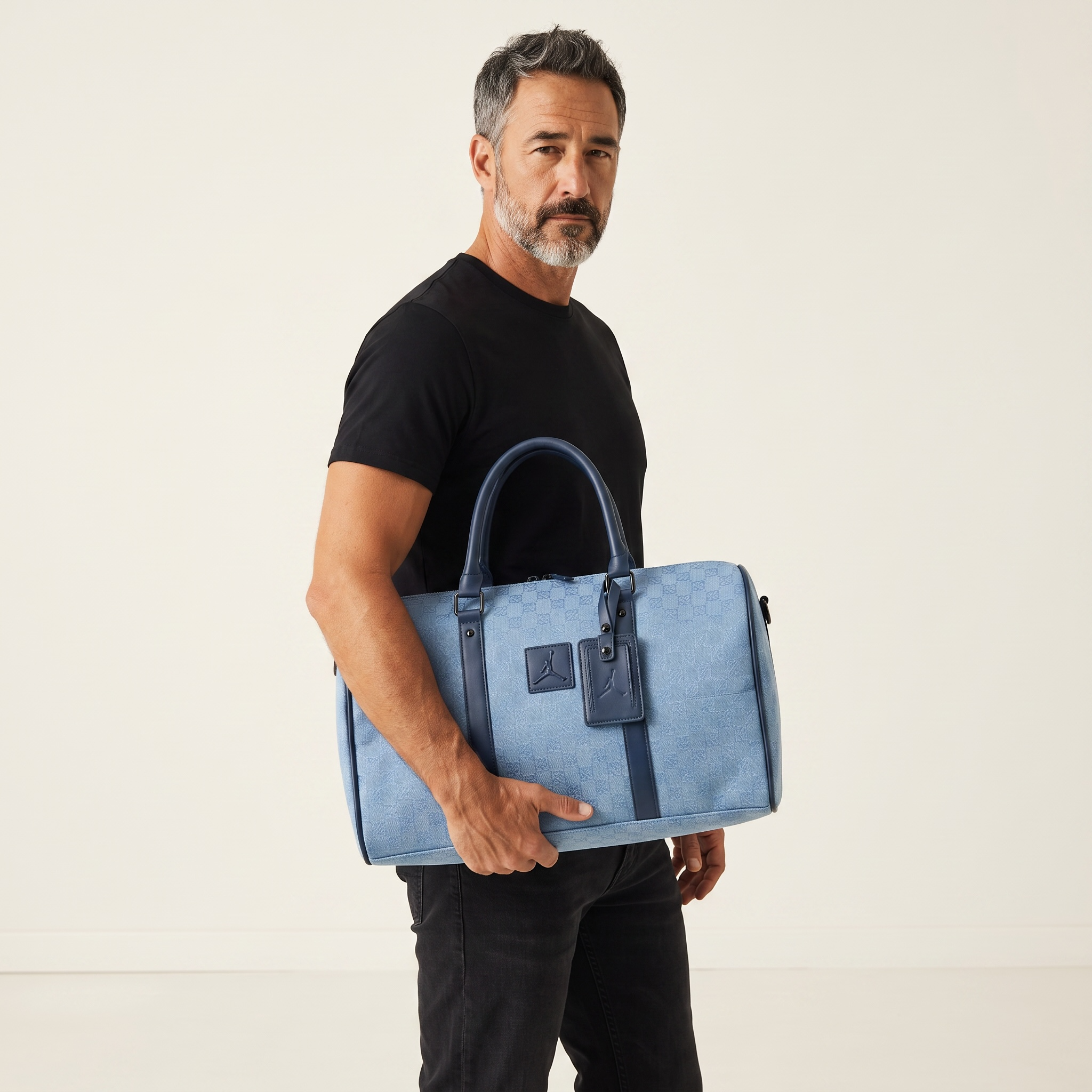 Jordan Luxe Weekender Duffle Bag 🧳💙 Sky Blue Edition