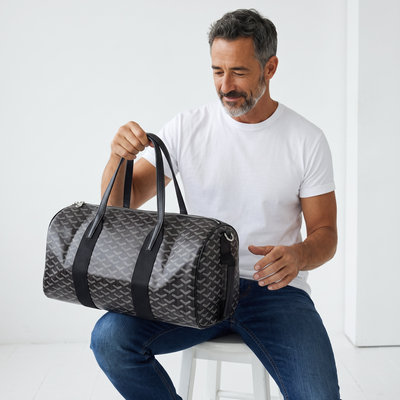 Goyard Black Monogram Duffle Bag 🖤🧳✨ | Luxury Travel Essential 🔥✈️