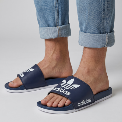 ADIDAS Originals Slides – Navy Blue Edition 🔵🔥
