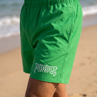 Green Purple Brand Swim Shorts – Minimal Street Vibe