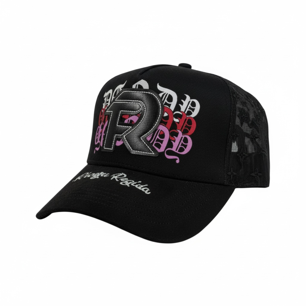 🧢 Dandy Hats X Fuerza Regida Logo Cap – Black Street Culture Edition