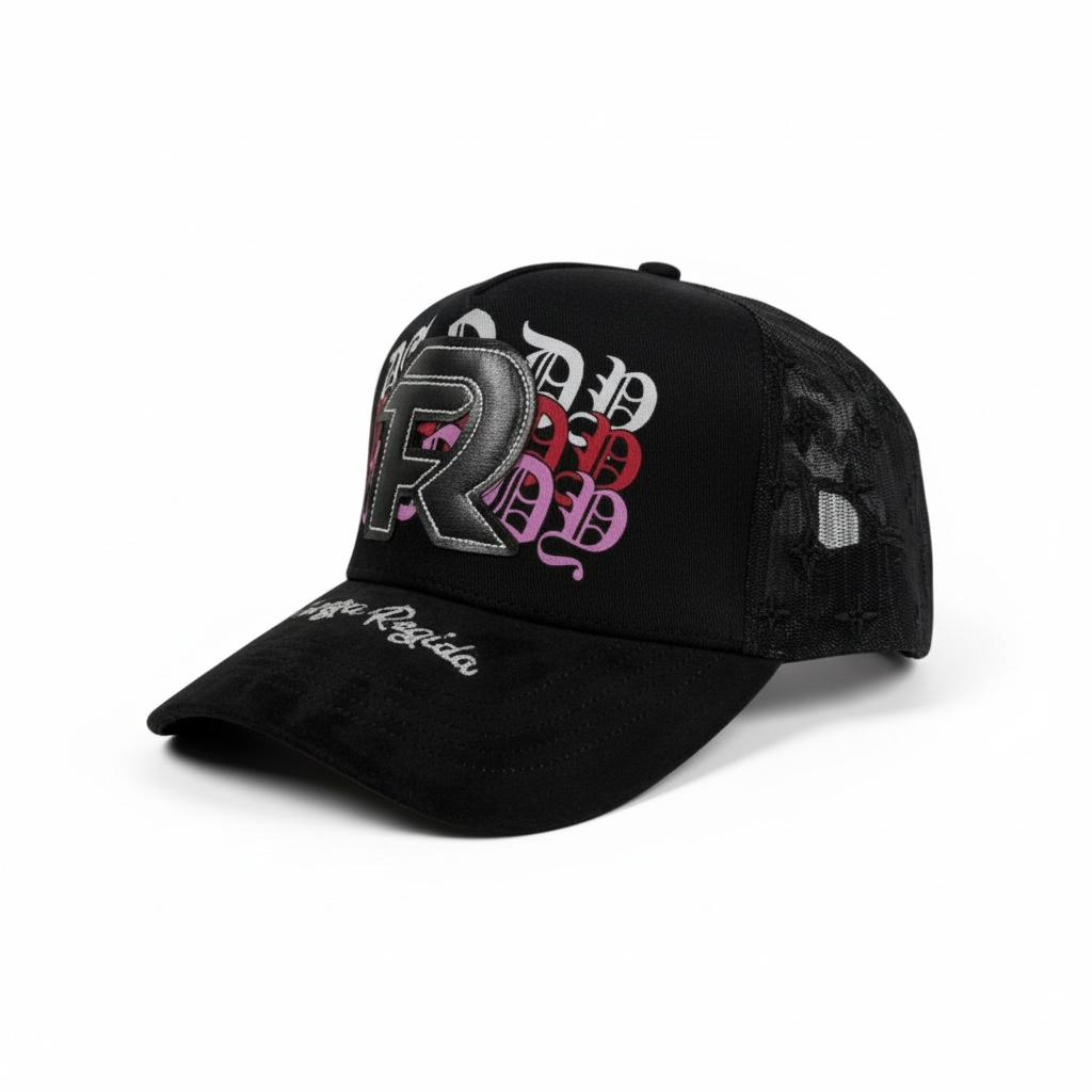 🧢 Dandy Hats X Fuerza Regida Logo Cap – Black Street Culture Edition