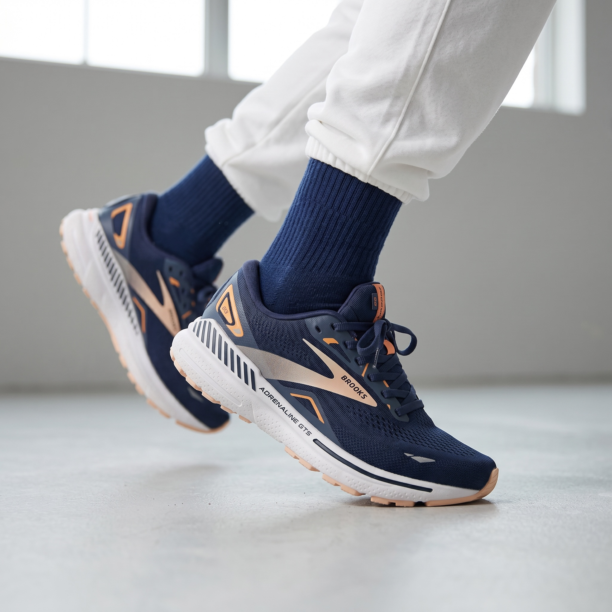 🏃🔥 Brooks Adrenaline GTS 23 Stability Running Sneakers – Premium Cushioned Athletic Shoes 💙⚡