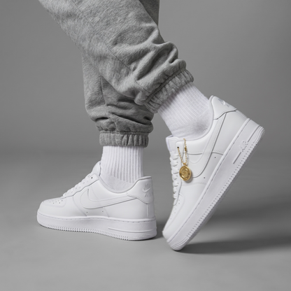 🤍👟 Nike Air Force 1 Triple White Gift Set – Premium Edition 🎁✨