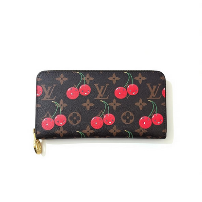 Louis Vuitton Monogram Cherry Zippy Long Wallet 🍒🤎✨