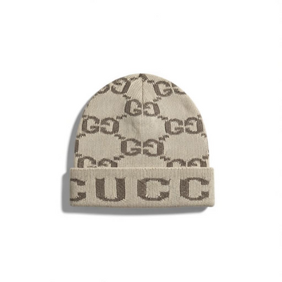 🔥 Gucci Signature Knit Beanie – Iconic Logo Winter Hat ❄️🖤
