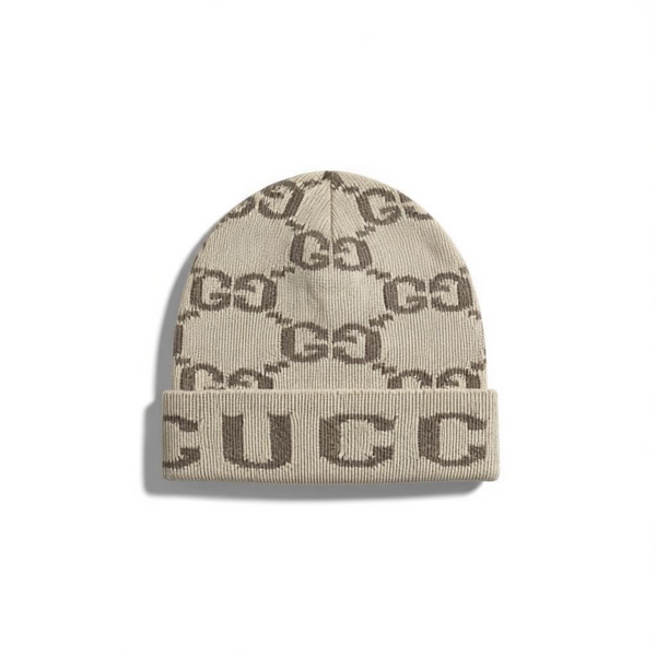 🔥 Gucci Signature Knit Beanie – Iconic Logo Winter Hat ❄️🖤