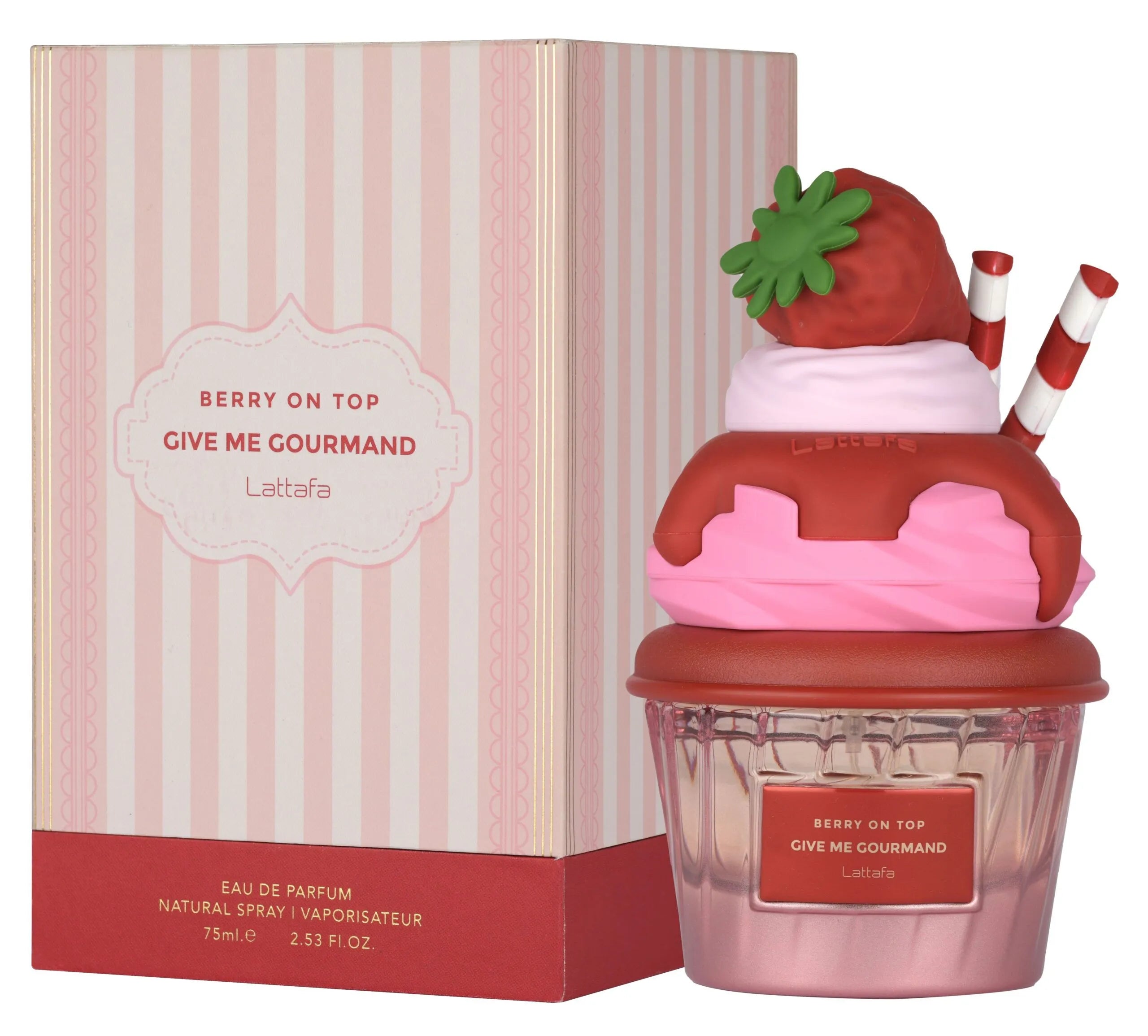 Lattafa Berry On Top – Give Me Gourmand Eau de Parfum 🍓🍰✨