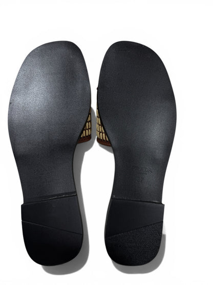 PRADA Raffia Slide Sandals 🤎✨ | Summer Luxury Essential