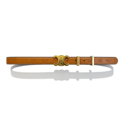 ICONIC CÉLINE TRIOMPHE BELT – TIMELESS PARISIAN LUXURY & ELEGANCE ✨🤎 110cm