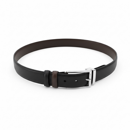 Salvatore Ferragamo Reversible Leather Belt 125cm ✨ | Black & Brown Elegance