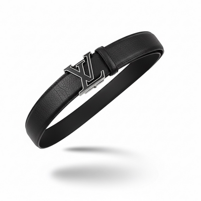Louis Vuitton LV Initials Leather Belt 120cm 🖤 | Black Signature Icon