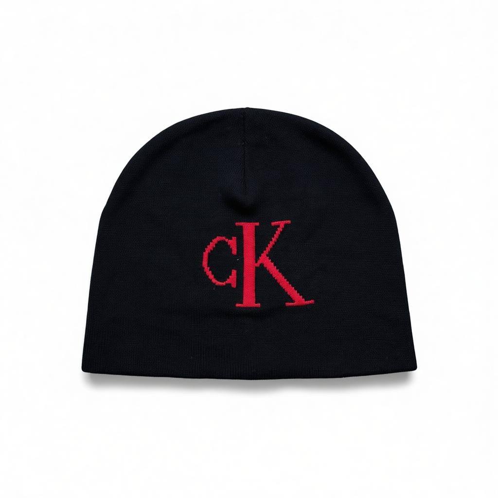🖤❤️ Calvin Klein CK Logo Knit Beanie ❤️🖤